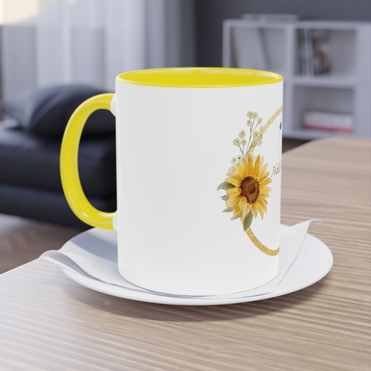 Mug bicolor Hello Summer