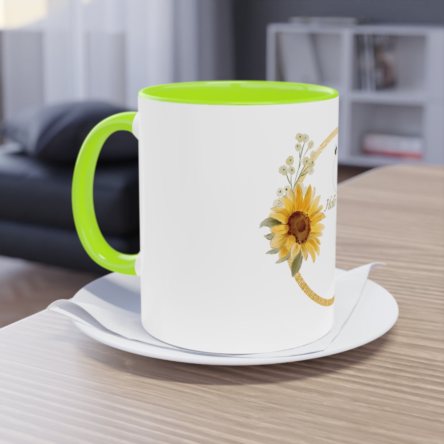 Mug bicolor Hello Summer