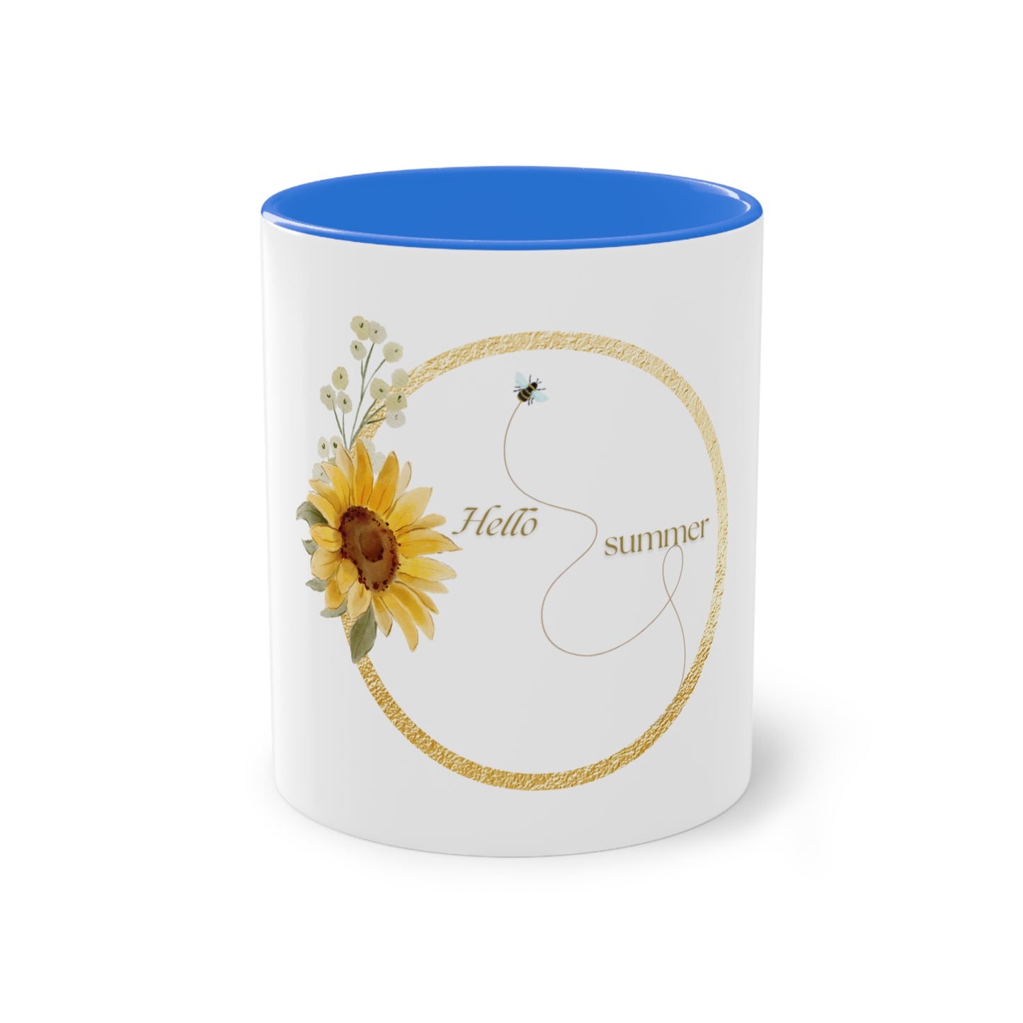 Mug bicolor Hello Summer