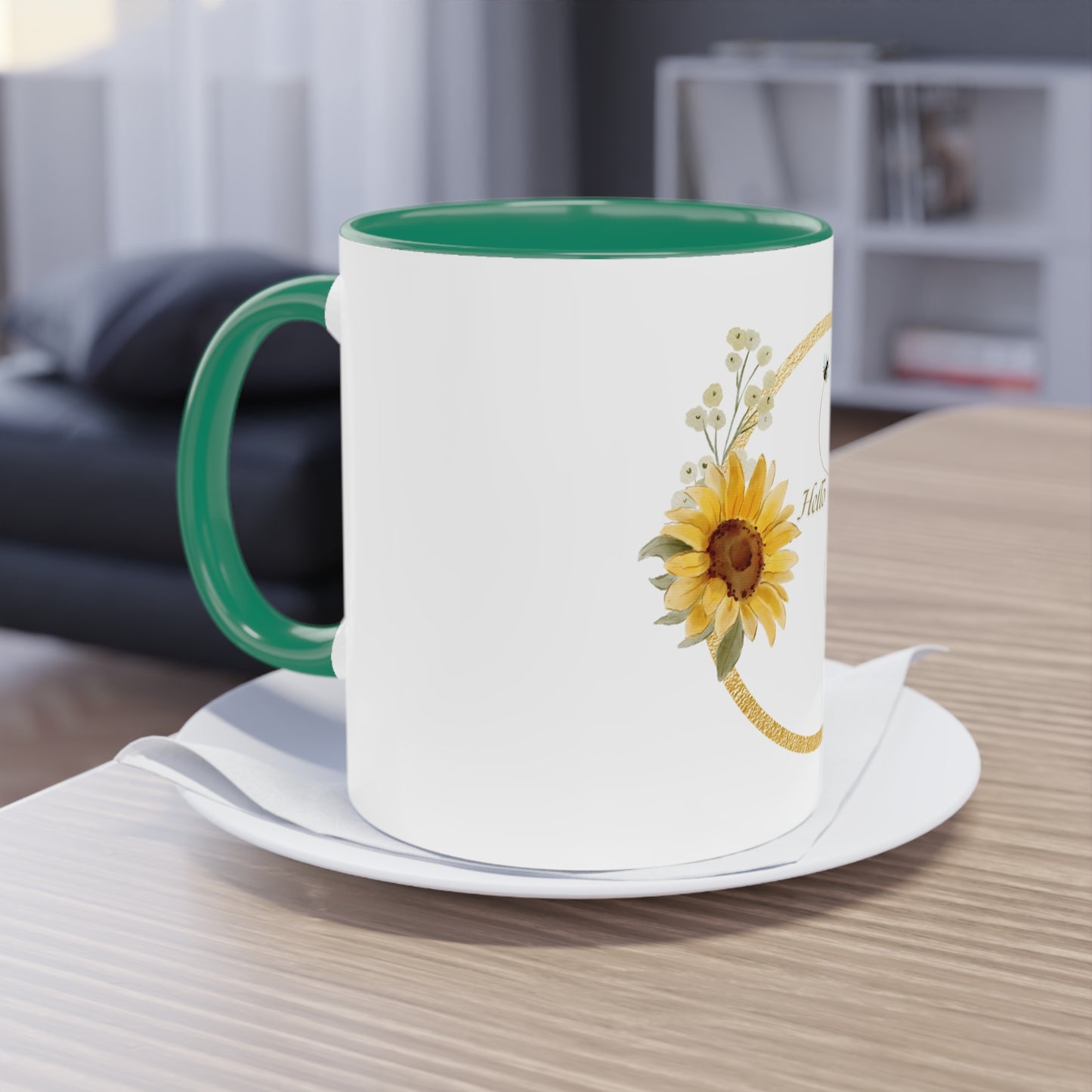 Mug bicolor Hello Summer