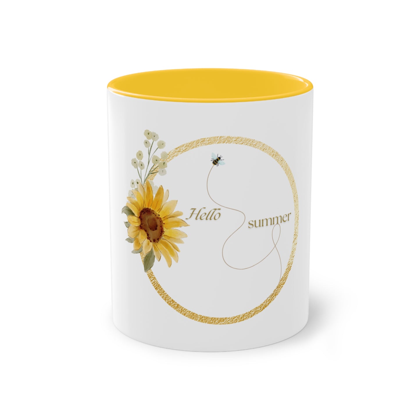 Mug bicolor Hello Summer