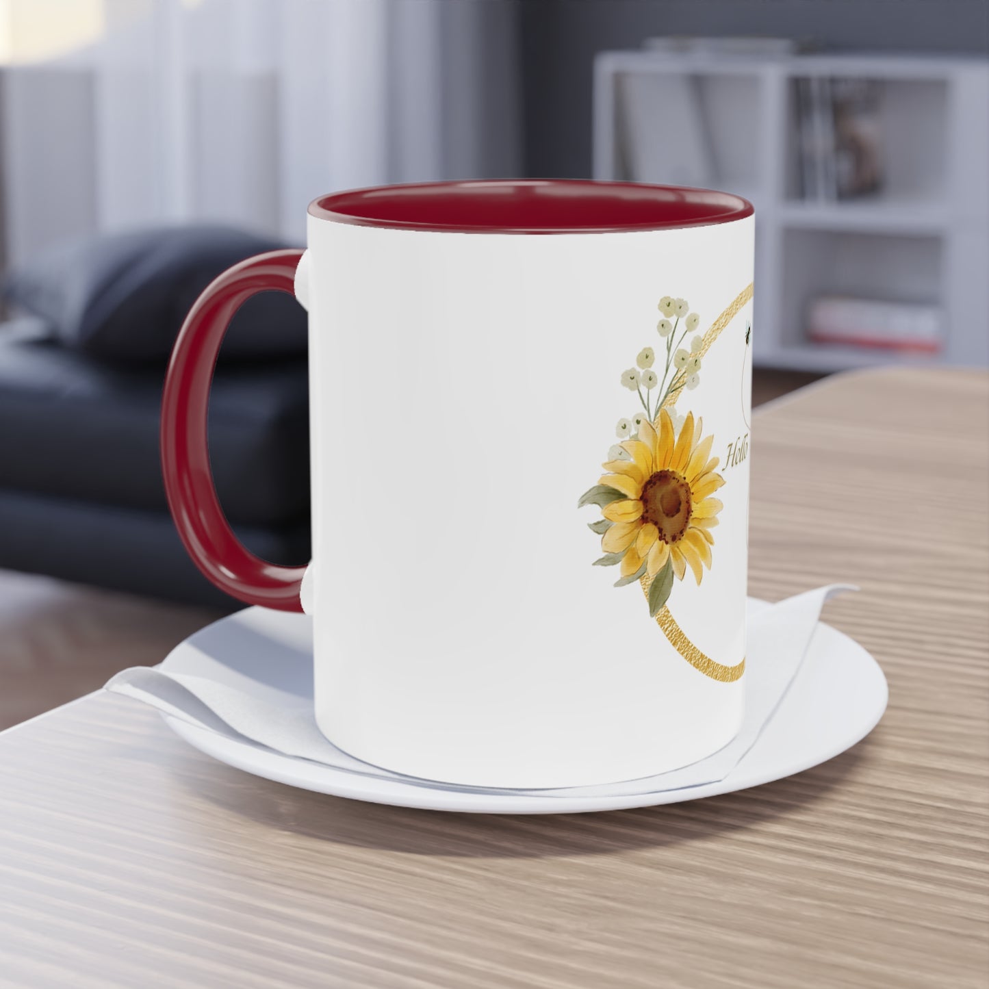 Mug bicolor Hello Summer
