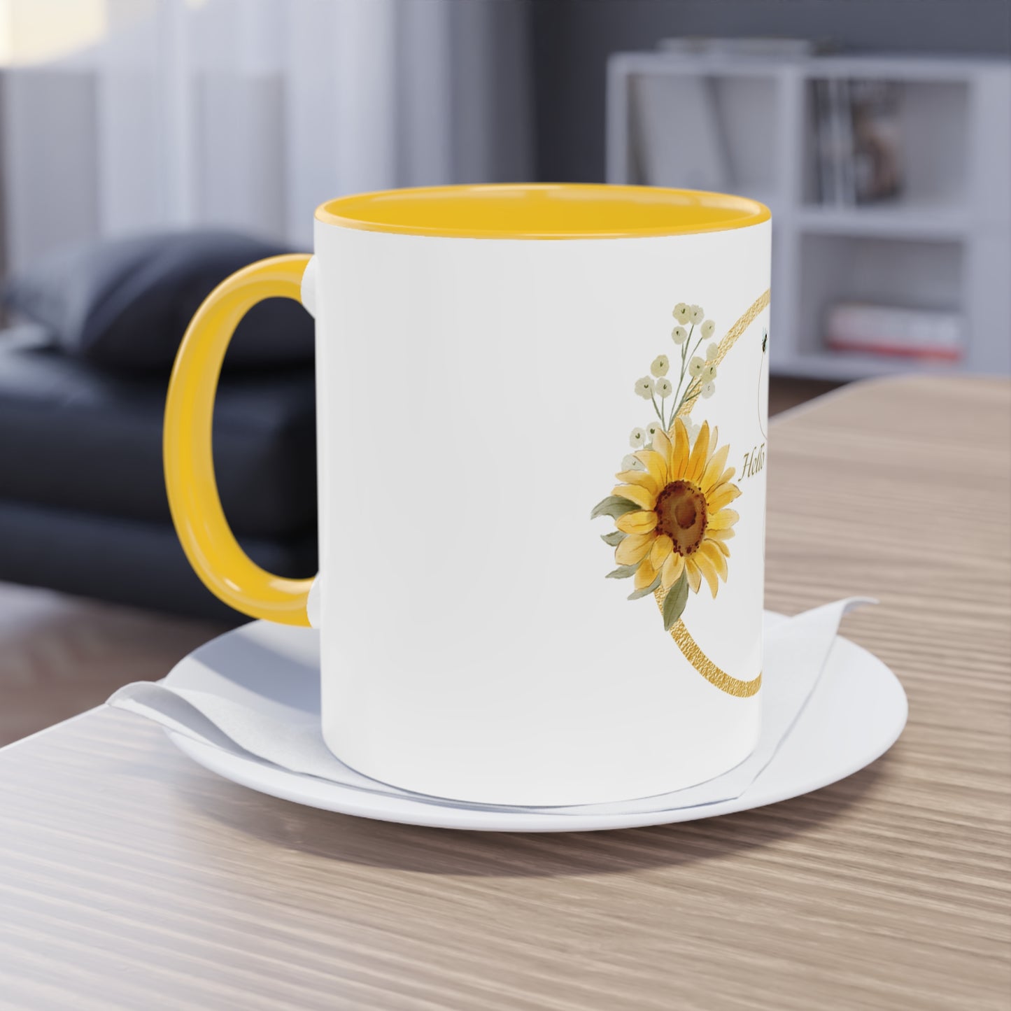 Mug bicolor Hello Summer