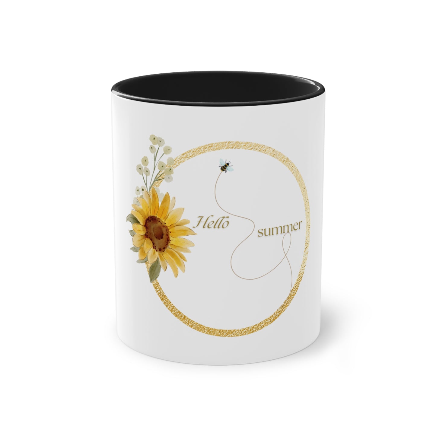 Mug bicolor Hello Summer