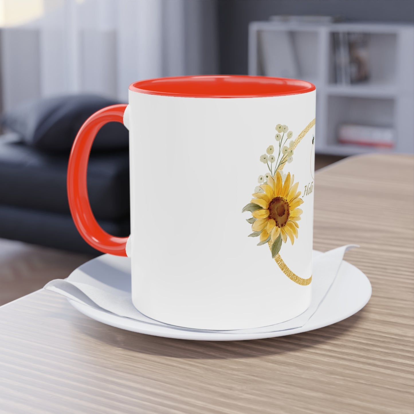Mug bicolor Hello Summer