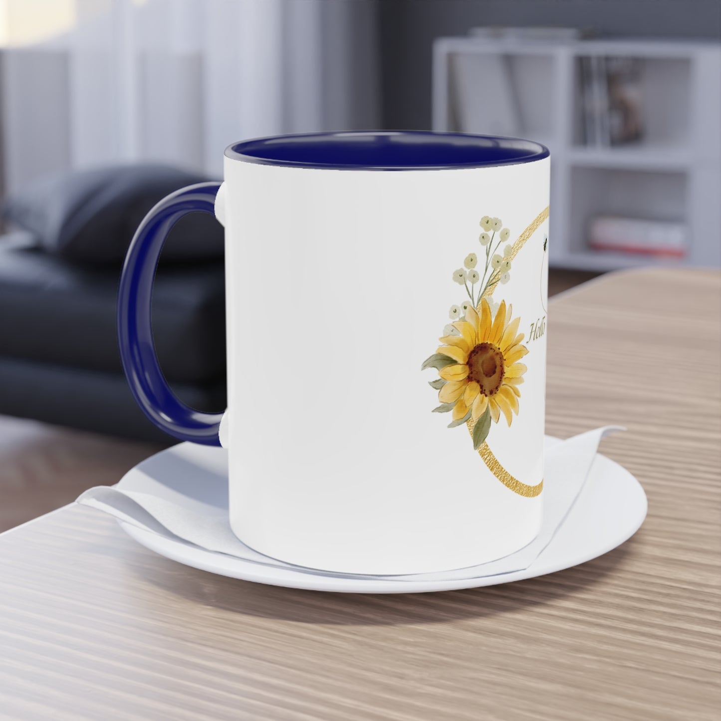 Mug bicolor Hello Summer
